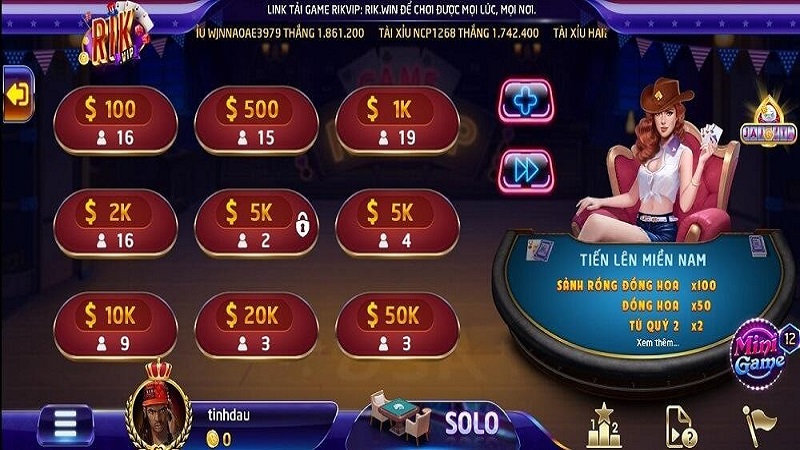 Game danh bai doi thuong tiến lên miền nam