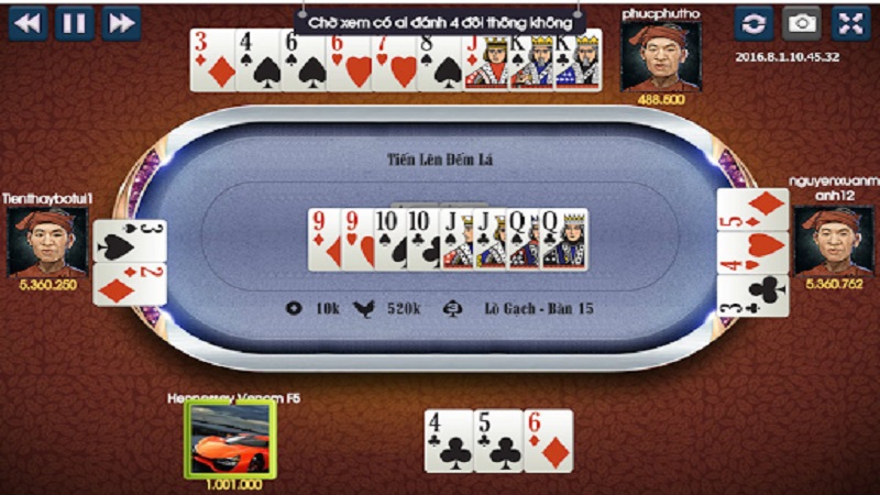 Tham gia danh bai doi thuong tại Rikvip
