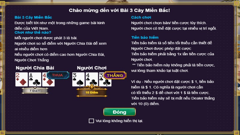 Tránh thua non trong game bai doi thuong