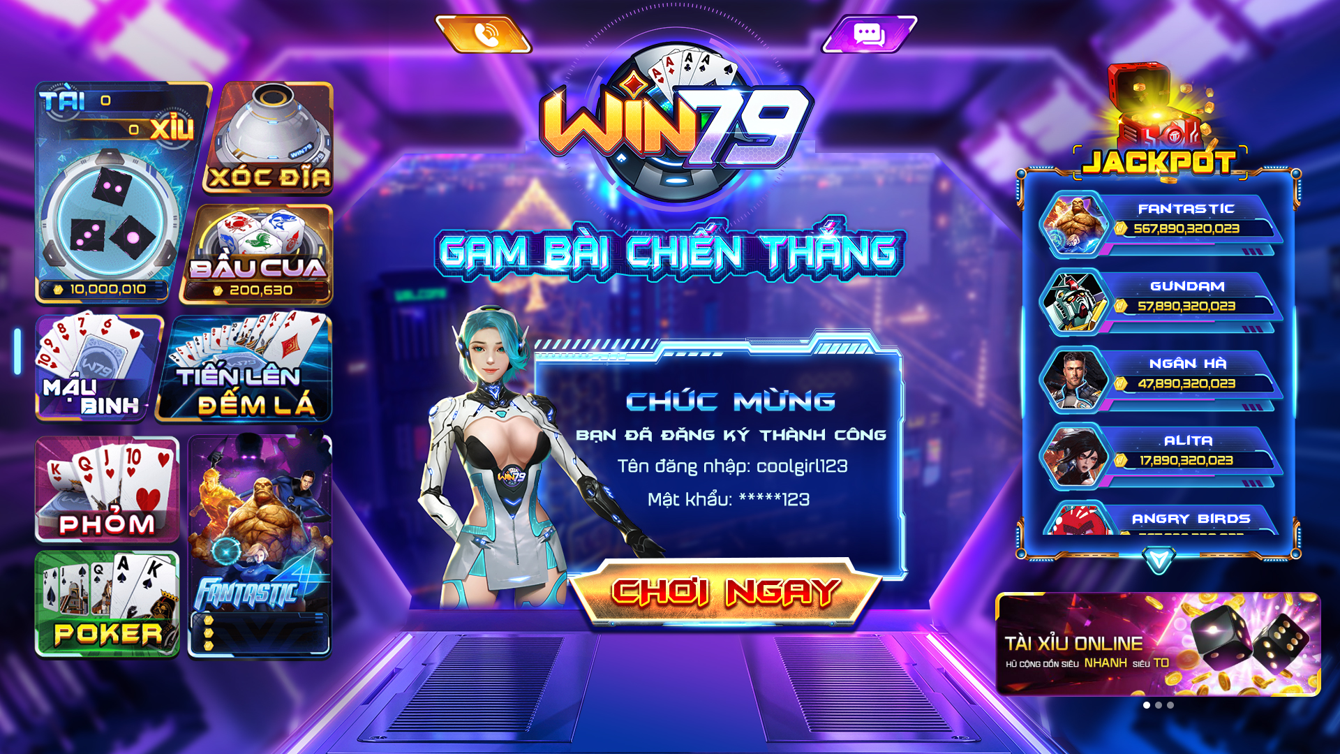 Win79 - Cổng game danh bai doi thuong uy tín