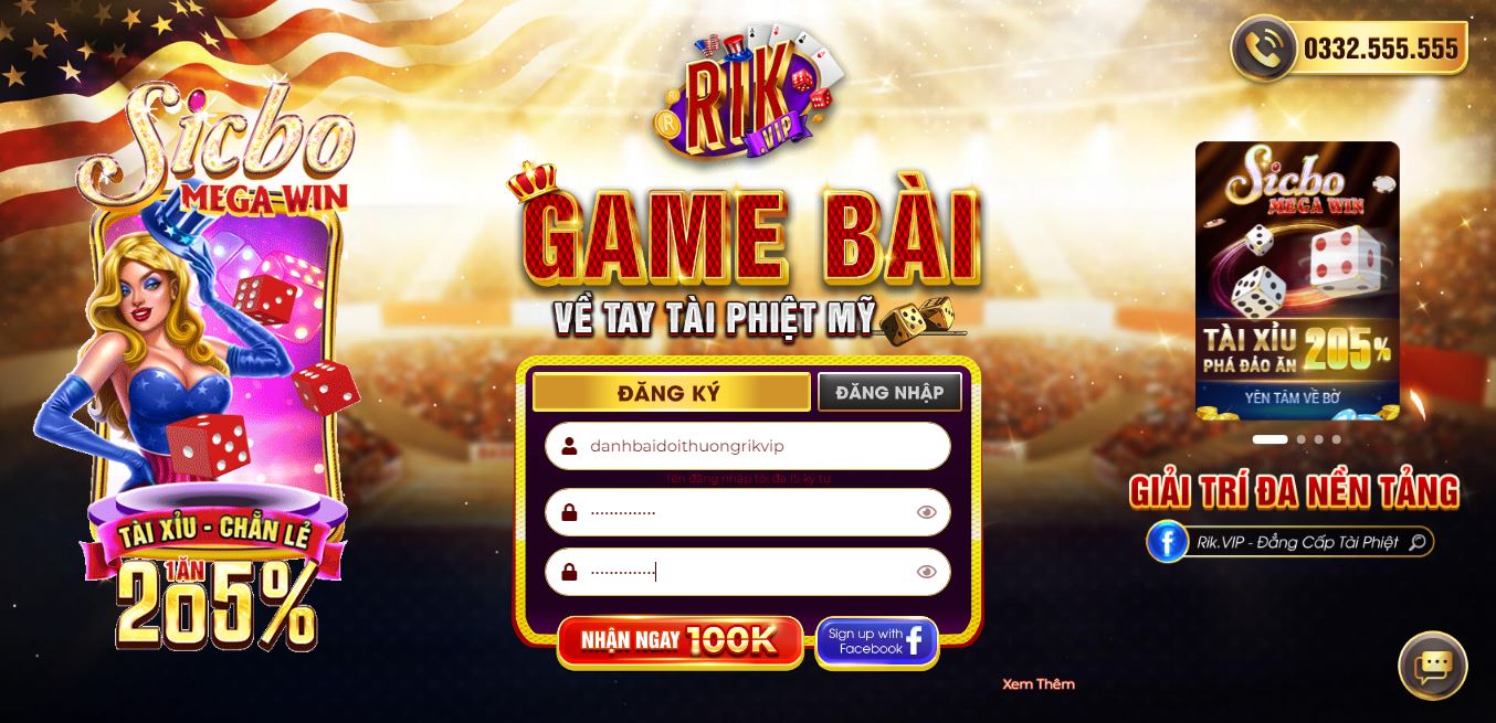 Game bai doi thuong Rikvip mang đến trải nghiệm tuyệt vời
