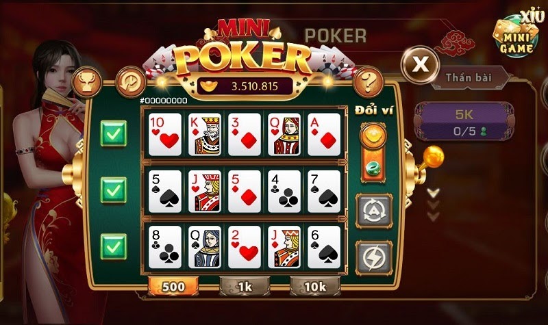 Poker là một trong những tựa game bài hay tại Iwin 