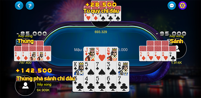 Game bài đổi thưởng Mậu Binh khá hấp dẫn