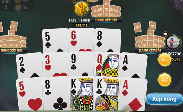 Game bài đổi thưởng Mậu binh thu hút lượng người chơi