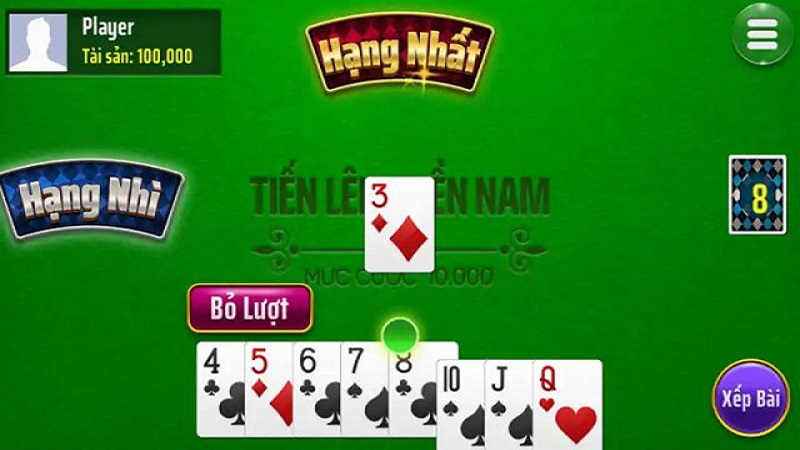 Chơi chặt heo trong tiến lên miền nam