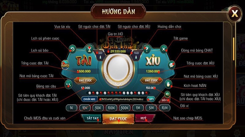 Danh bai doi thuong tài xỉu nên ưu tiên đặt nhiều cửa 