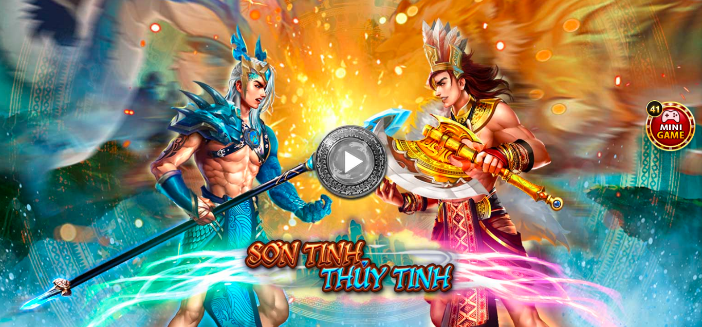 Giới thiệu Sơn Tinh Thủy Tinh tại cổng game đánh bài đổi thưởng Go88