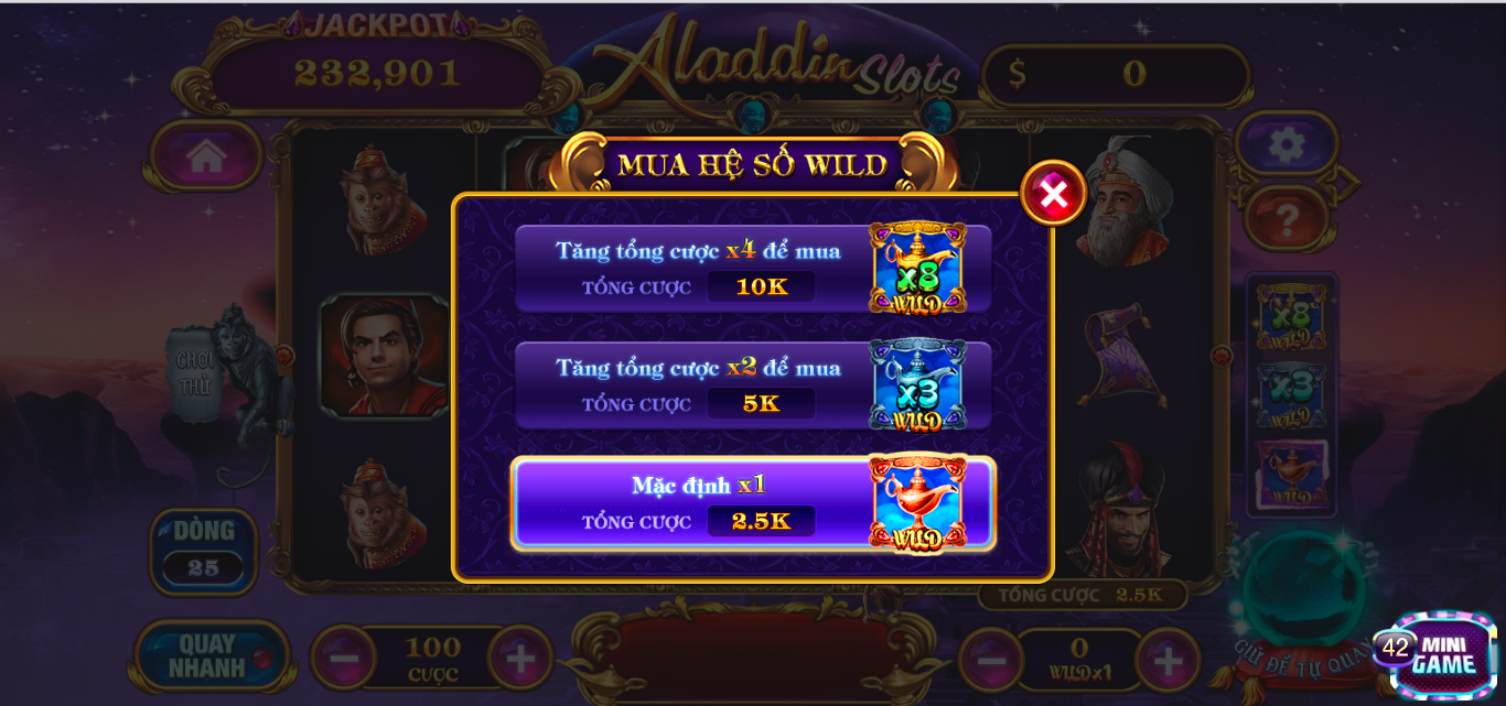 Một số mẹo chơi Aladdin tại cổng game bài đổi thưởng 789club luôn thắng
