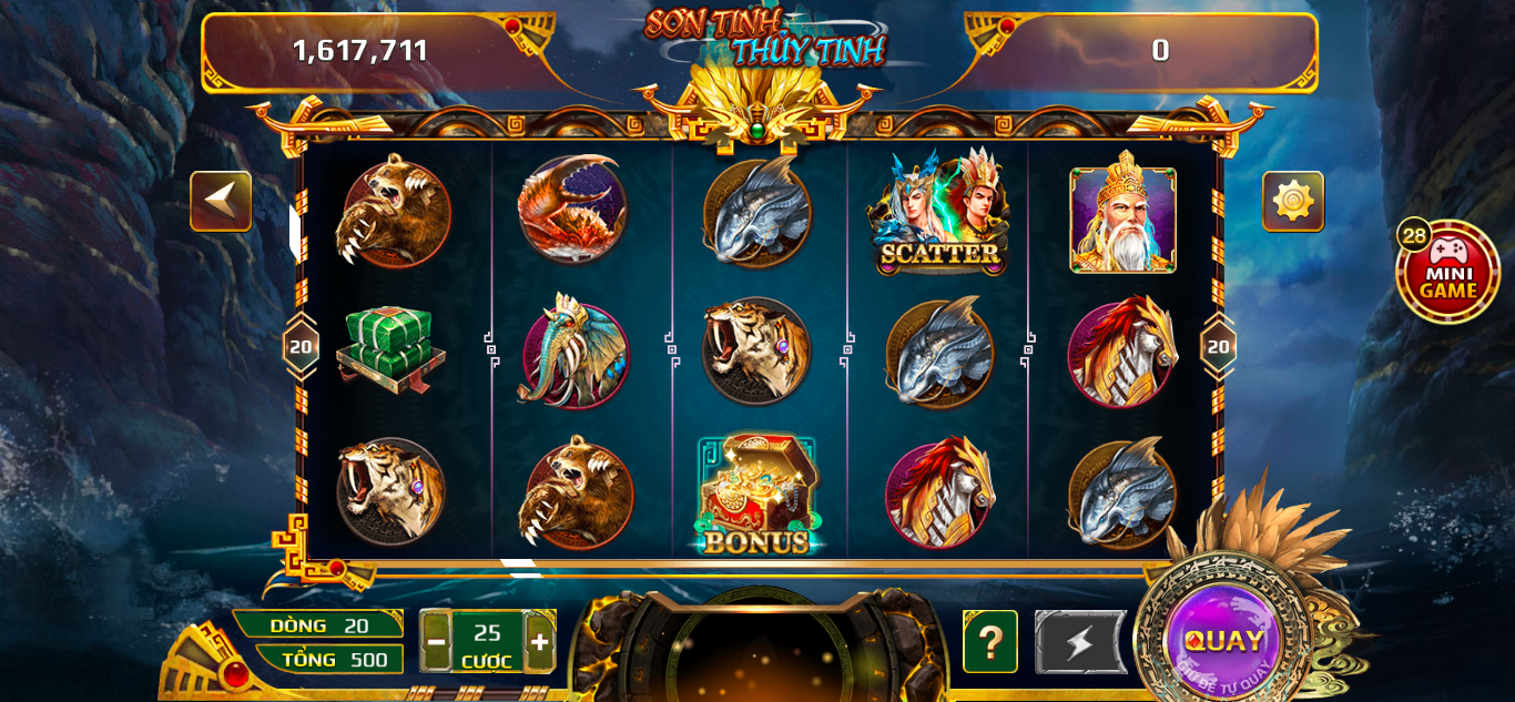 Chi tiết về Sơn tinh thủy tinh tại cổng game đánh bài đổi thưởng Go88